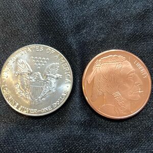 One Ounce Fine Copper and gift